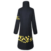 Anime One Piece Trafalgar D. Water Law Black Coat Outfits Cosplay Costume Halloween Carnival Suit